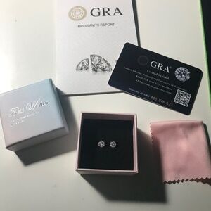 VVS1 Moissanite Earrings